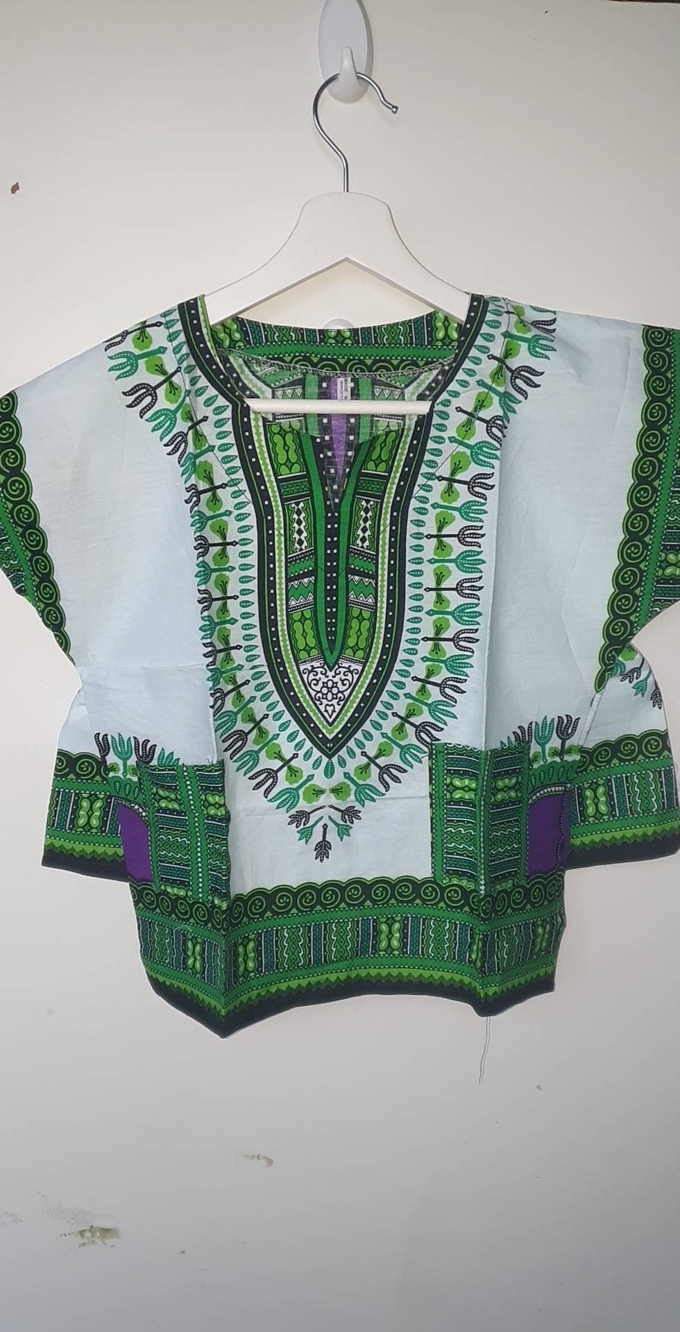 West African Traditional Unisex Dashiki Shirt and Shorts for Kids (1 to 9 years) by DOLA