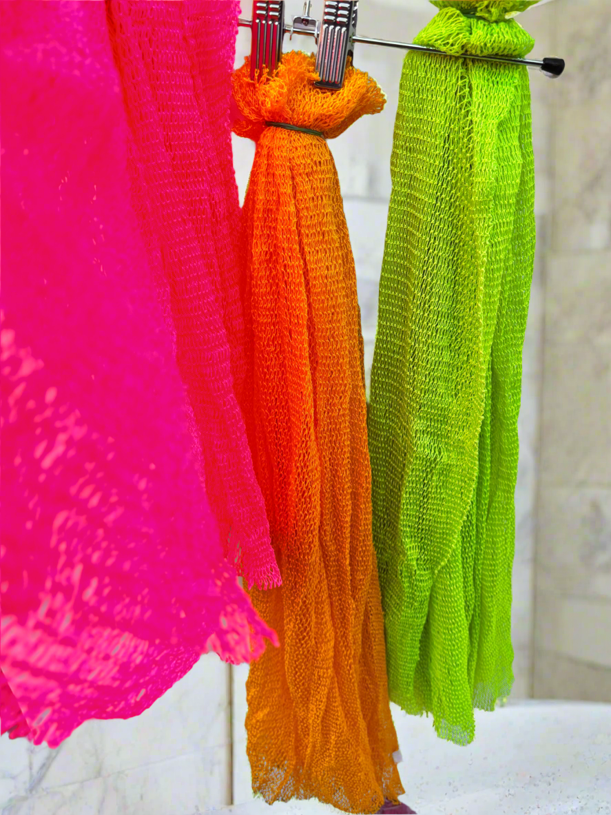 Lemon Sapo – African Exfoliating Bath Net | DOLA Soft
