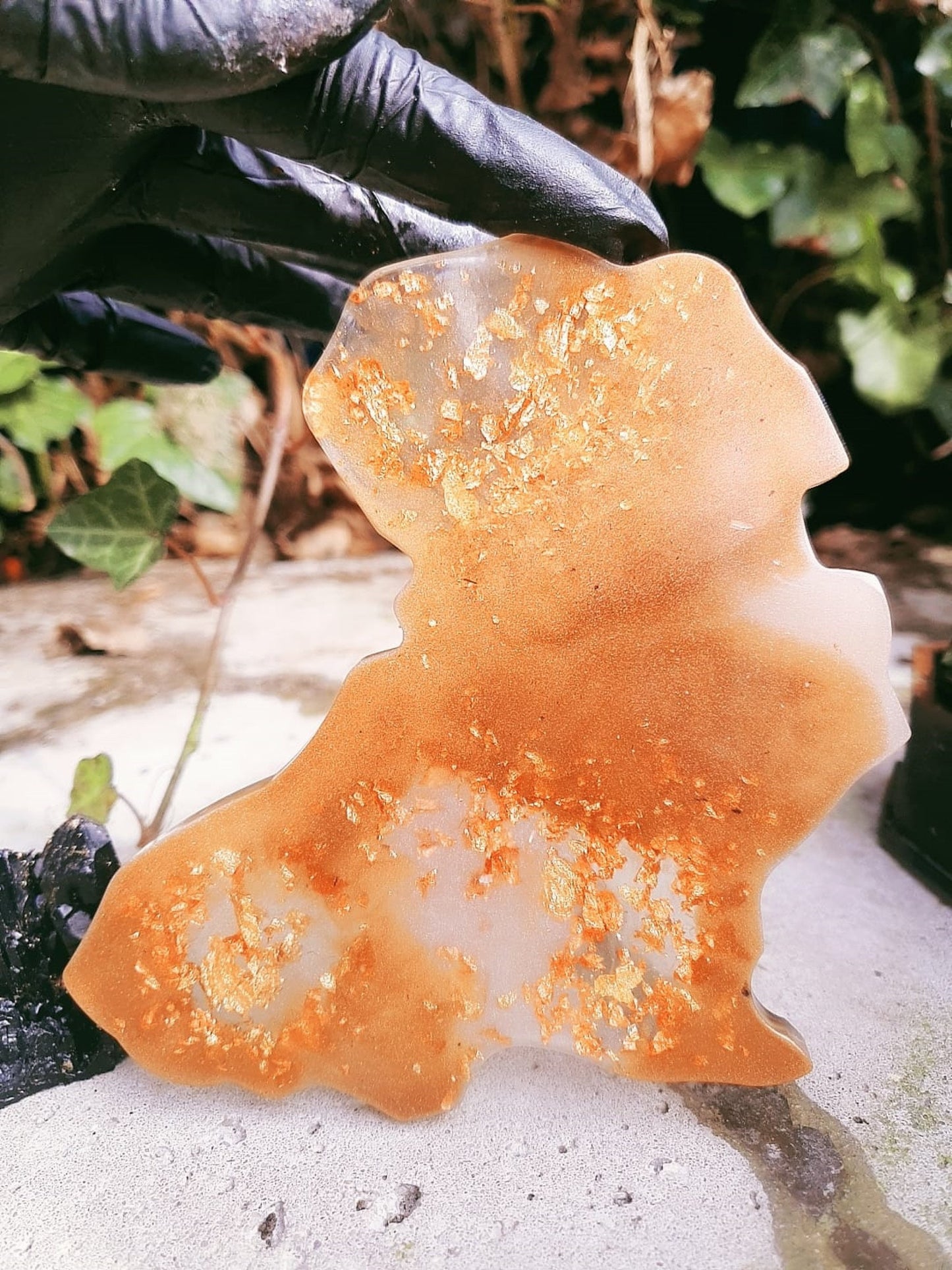 Handmade Resin Art Coasters - Cute Africa by DOLA