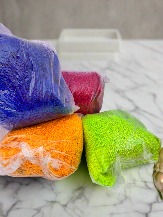 Deep blue Sapo – African Exfoliating Bath Net | DOLA Soft