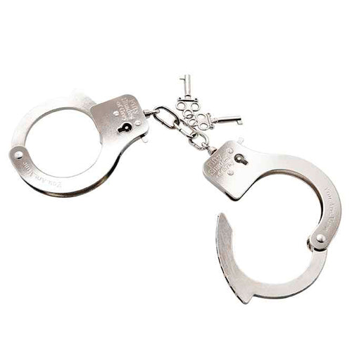 Fifty Shades of Grey – YOU ARE MINE Handcuffs – Silver Metal