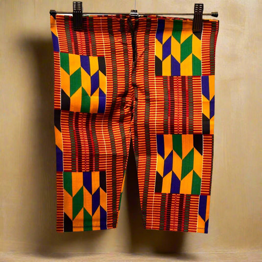 Vibrant Boys Kente Print Shirt | African Ankara Kids Clothing