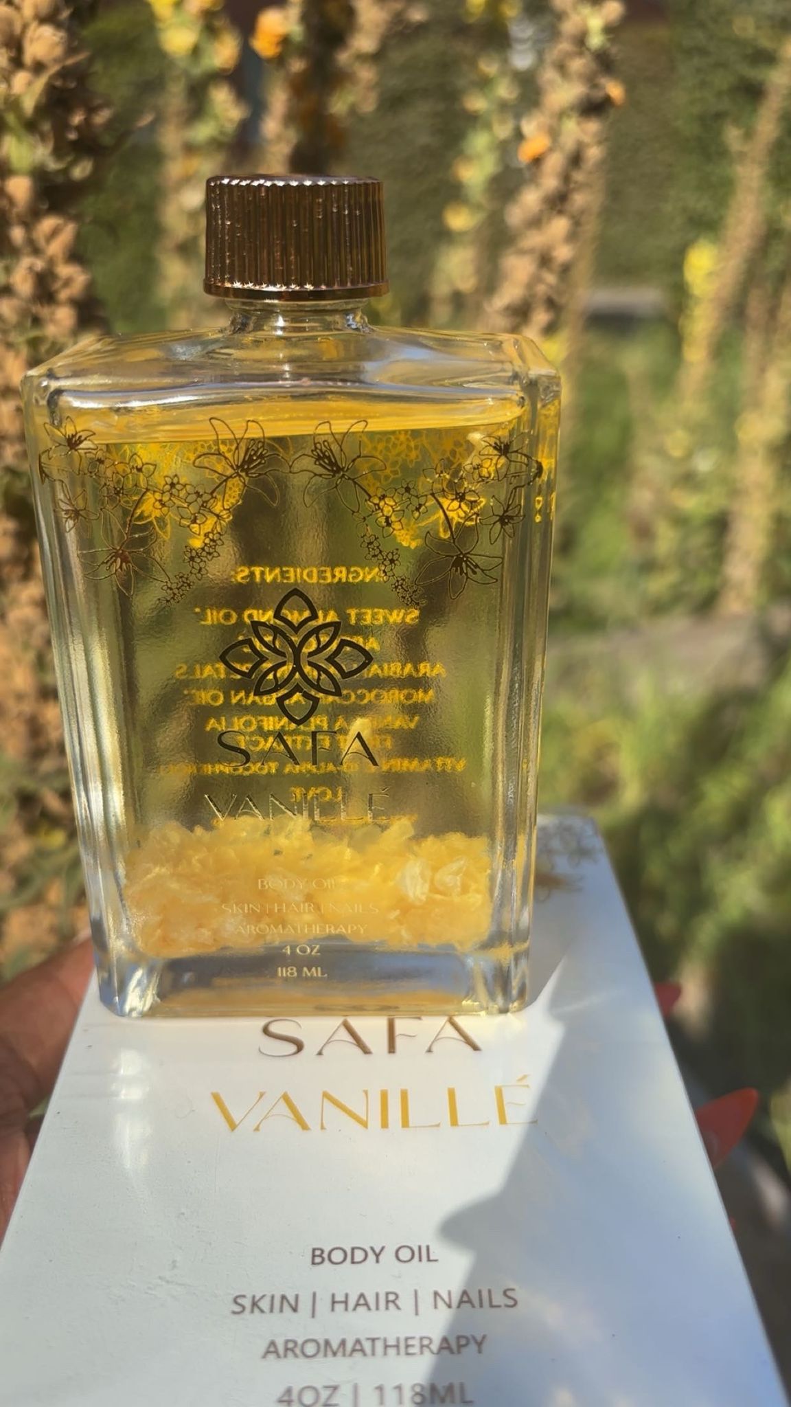 SAFA Vanillé Oil – Nourishing Luxury Perfume Oil