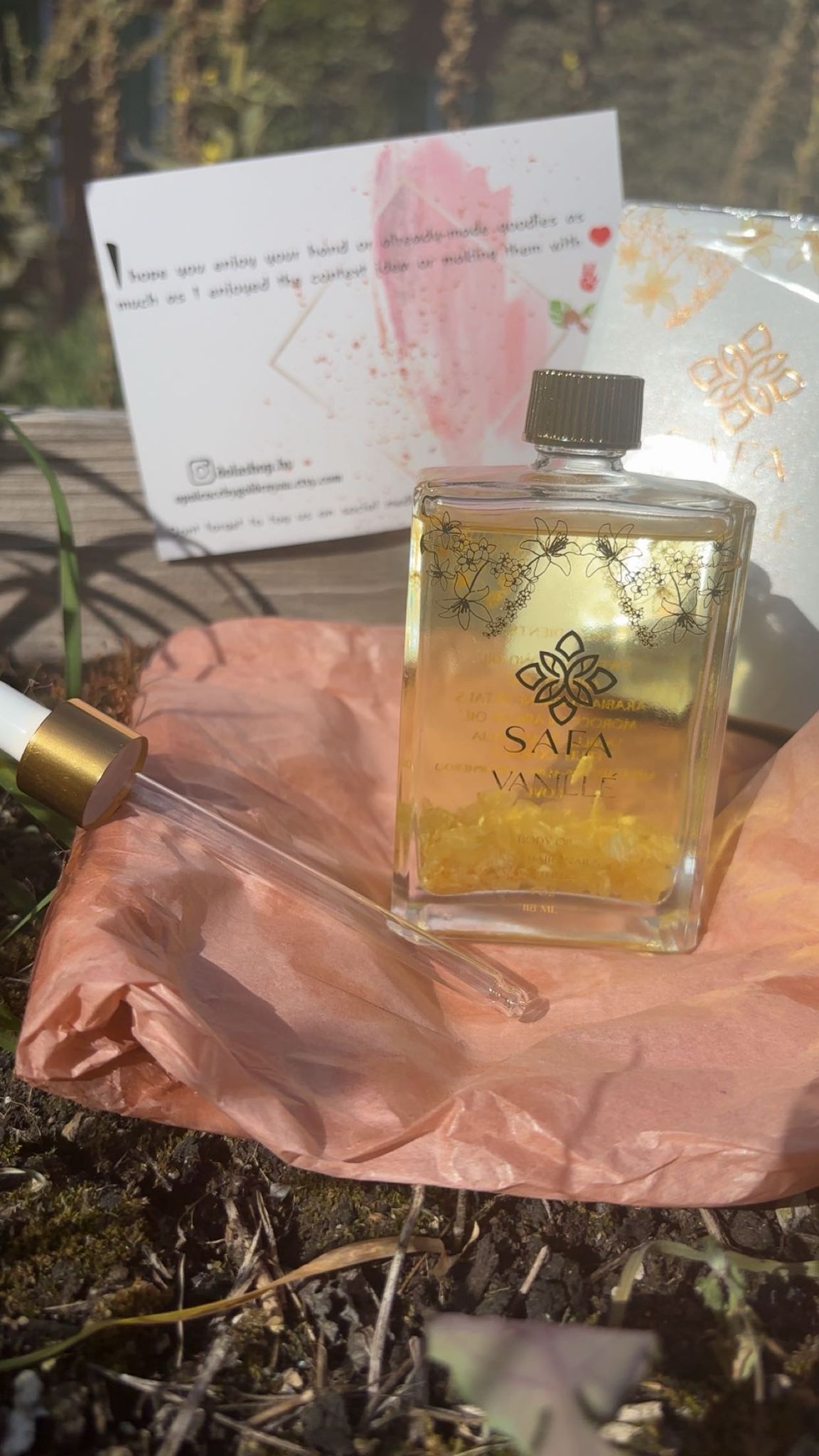 SAFA Vanillé Oil – Nourishing Luxury Perfume Oil
