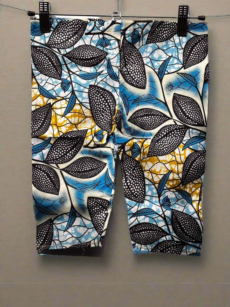 Boys African Ankara Two-Piece Set – Booboo Top & Shorts | Ages 2–4 | DOLA Soft