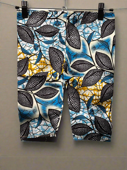 Boys African Ankara Two-Piece Set – Booboo Top & Shorts | Ages 2–4 | DOLA Soft