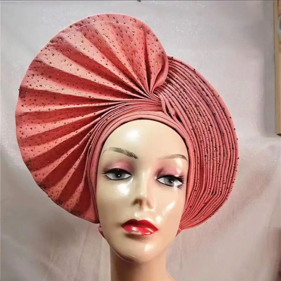 West-African Aso-Oke Pre-tied Autogele by DOLA