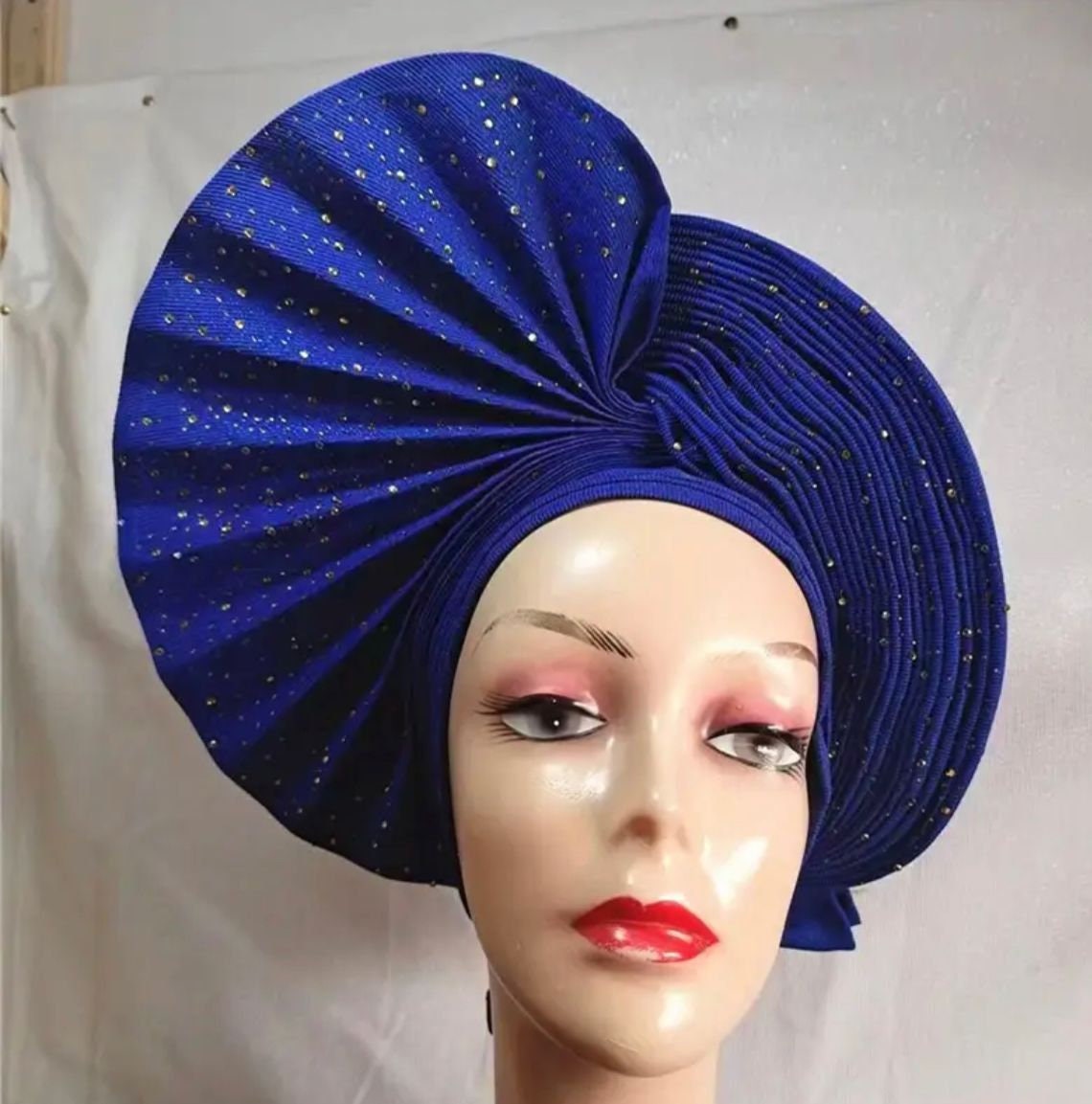 West-African Aso-Oke Pre-tied Autogele by DOLA