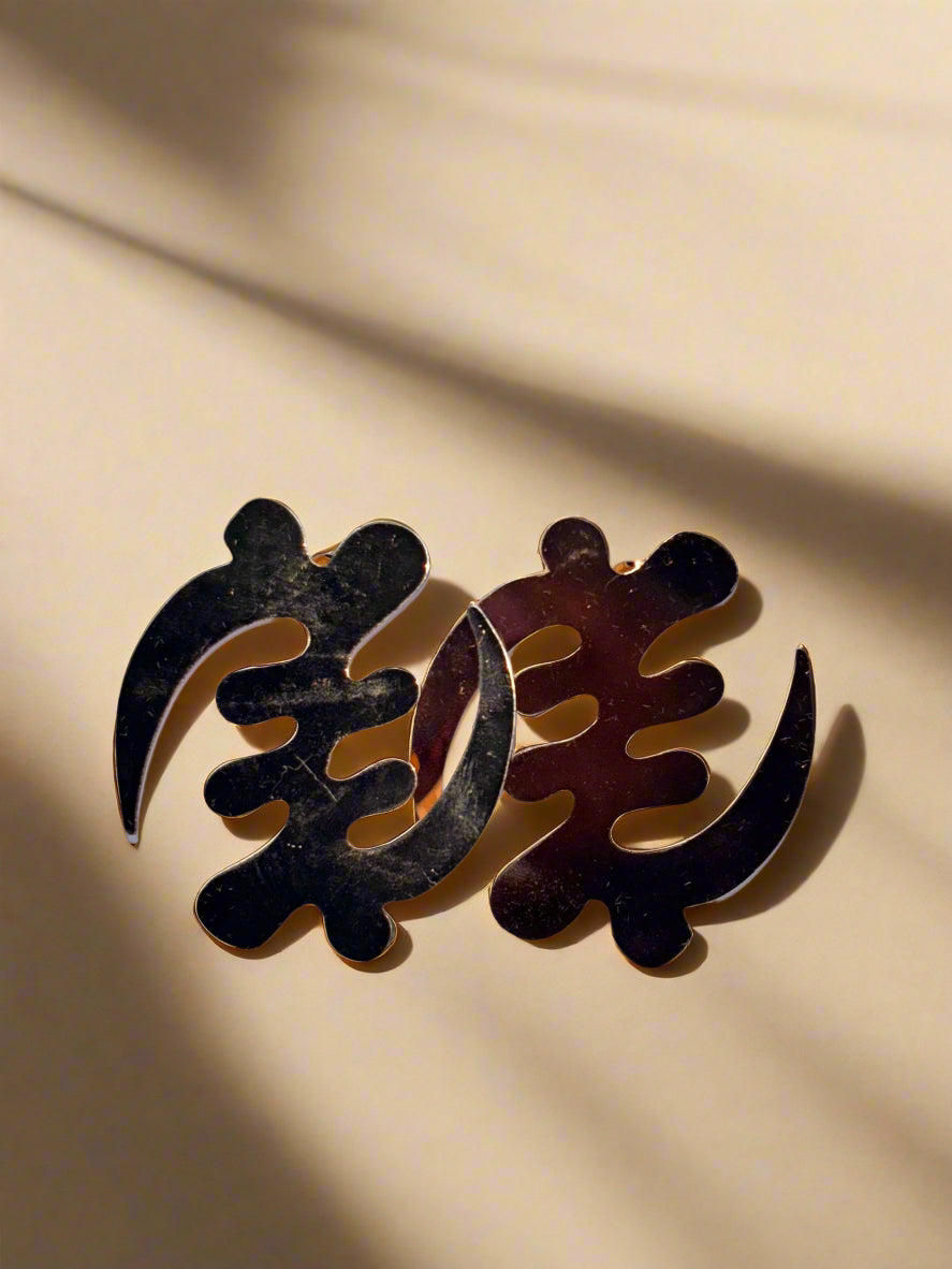 DOLA Soft Gye Nyame Earrings