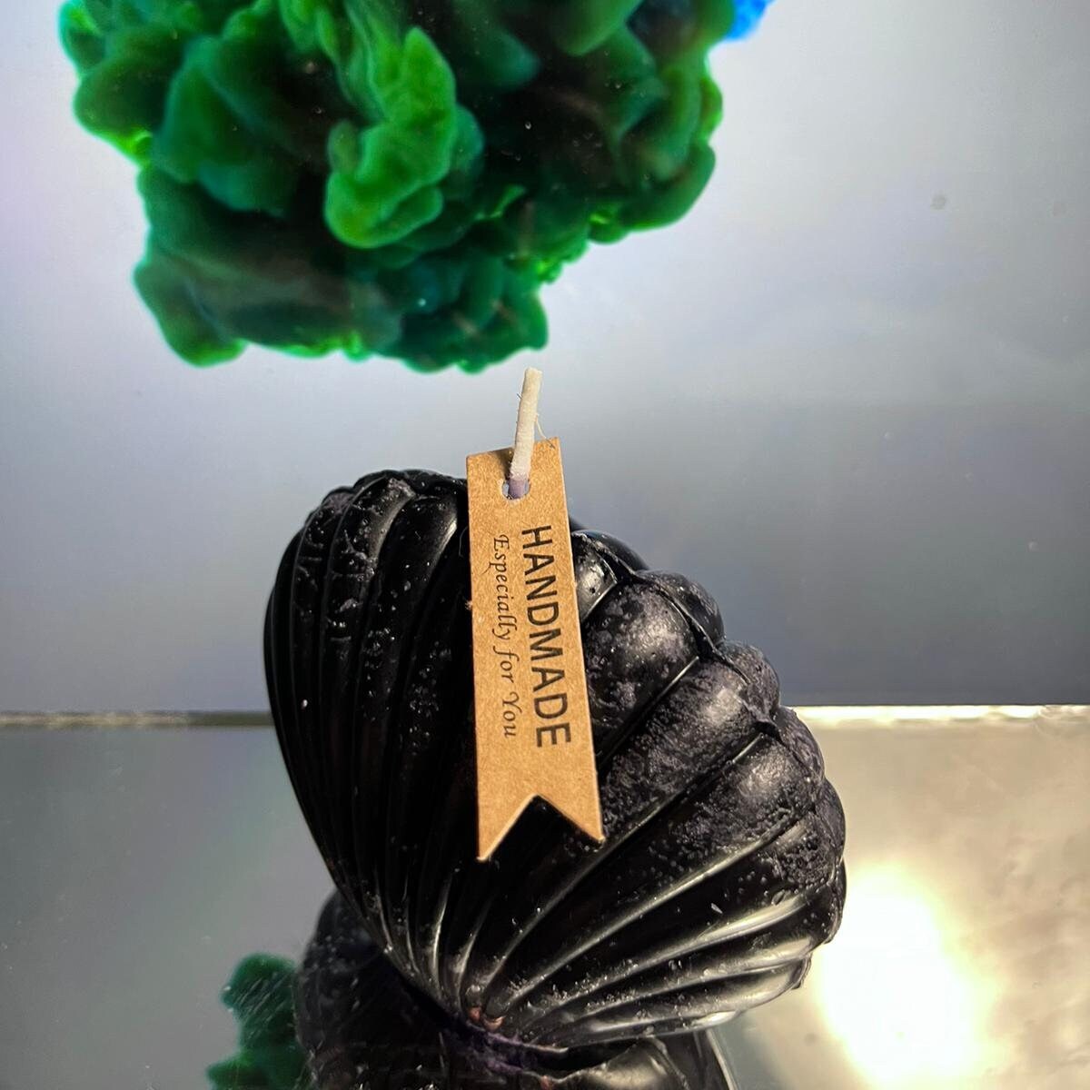 Luxury Handmade Seashell Beeswax Candle – Natural Decorative Candle | DOLA Soft
