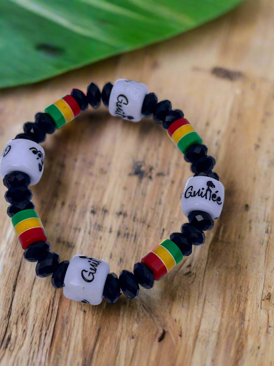Recycled African Bracelet | Rasta Beads Jewelry | DOLA Soft
