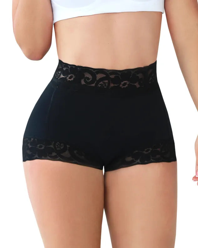 Lace Body Shaper Panty | Tummy Control & Butt Lift Brief