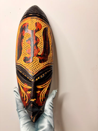 African Wooden Mask – Traditional Wall Art | DOLA Soft