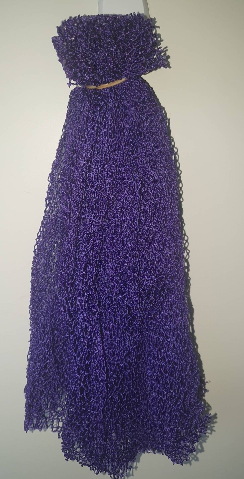 West African Soft Sponge (SAPO) – 3 Meter Long Exfoliating Bath Sponge | DOLA Soft