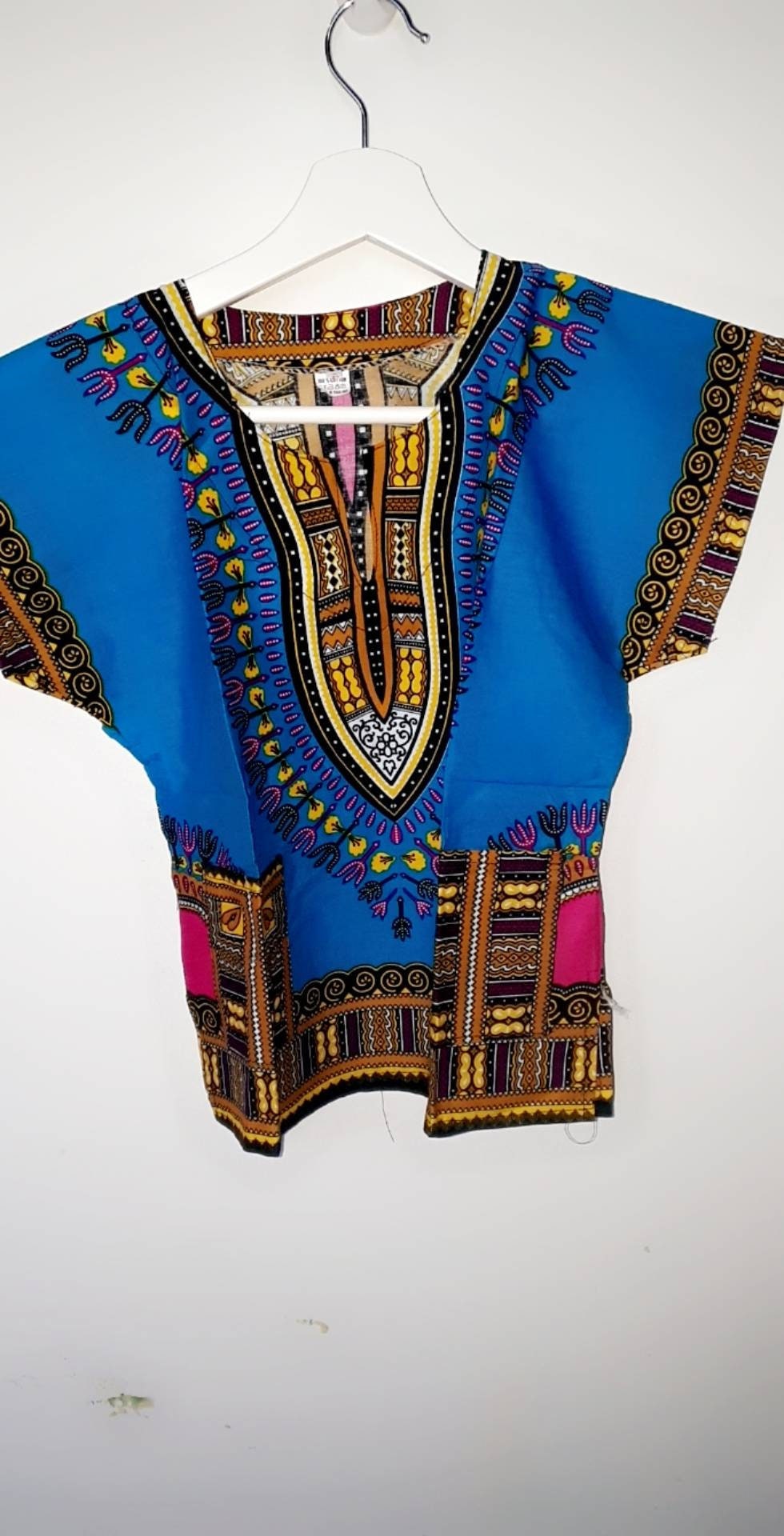 West African Traditional Unisex Dashiki Shirt and Shorts for Kids (1 to 9 years) by DOLA