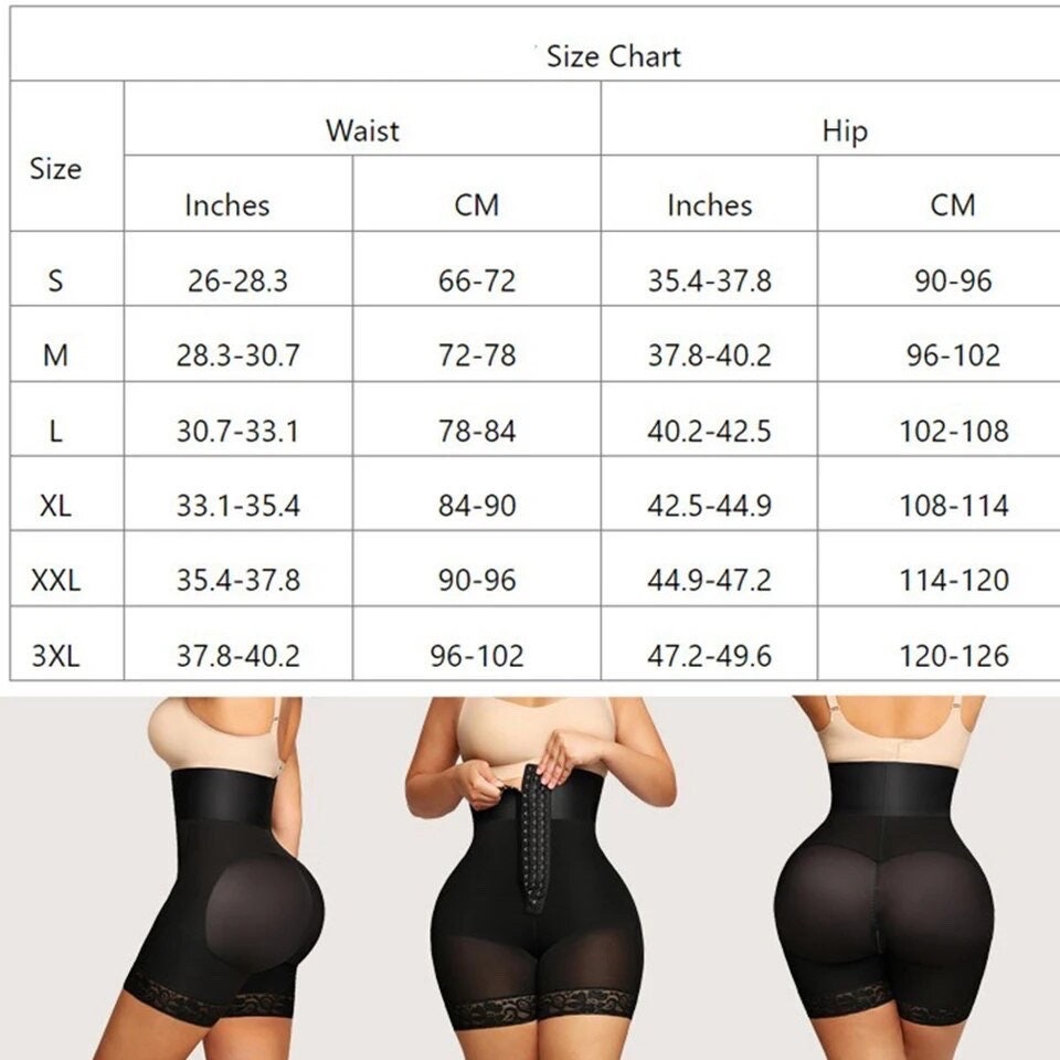BBL Short Padded Butt and Hip Enhancer  (TUMMY control) van DOLA