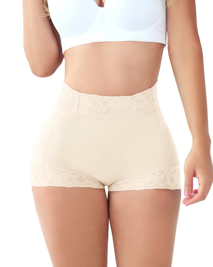 Lace Body Shaper Panty | Tummy Control & Butt Lift Brief