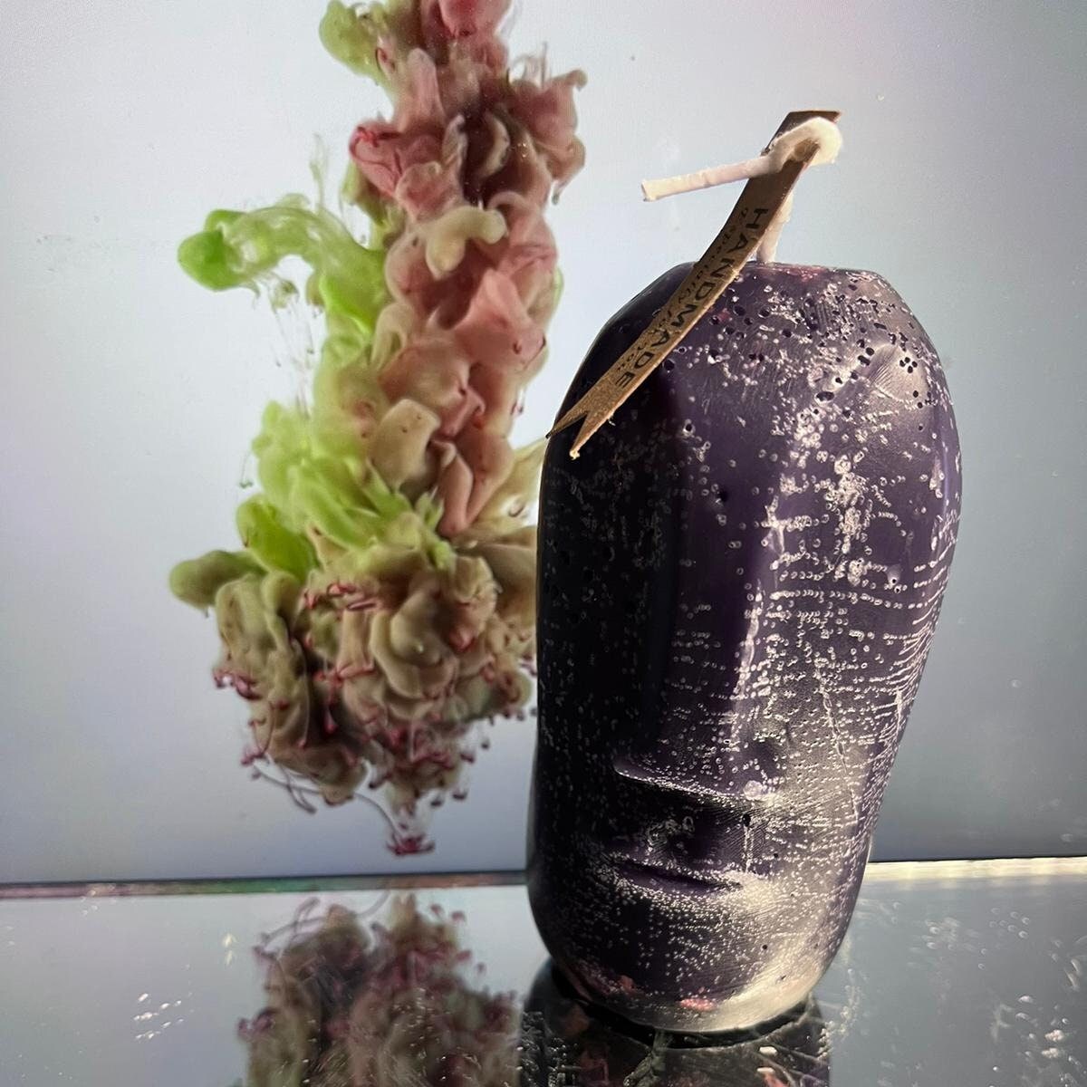 Candle  moaiish  Decorative Beeswax  by DOLA