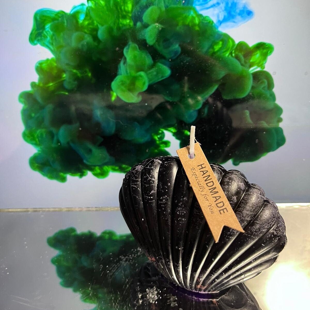 Luxury Handmade Seashell Beeswax Candle – Natural Decorative Candle | DOLA Soft