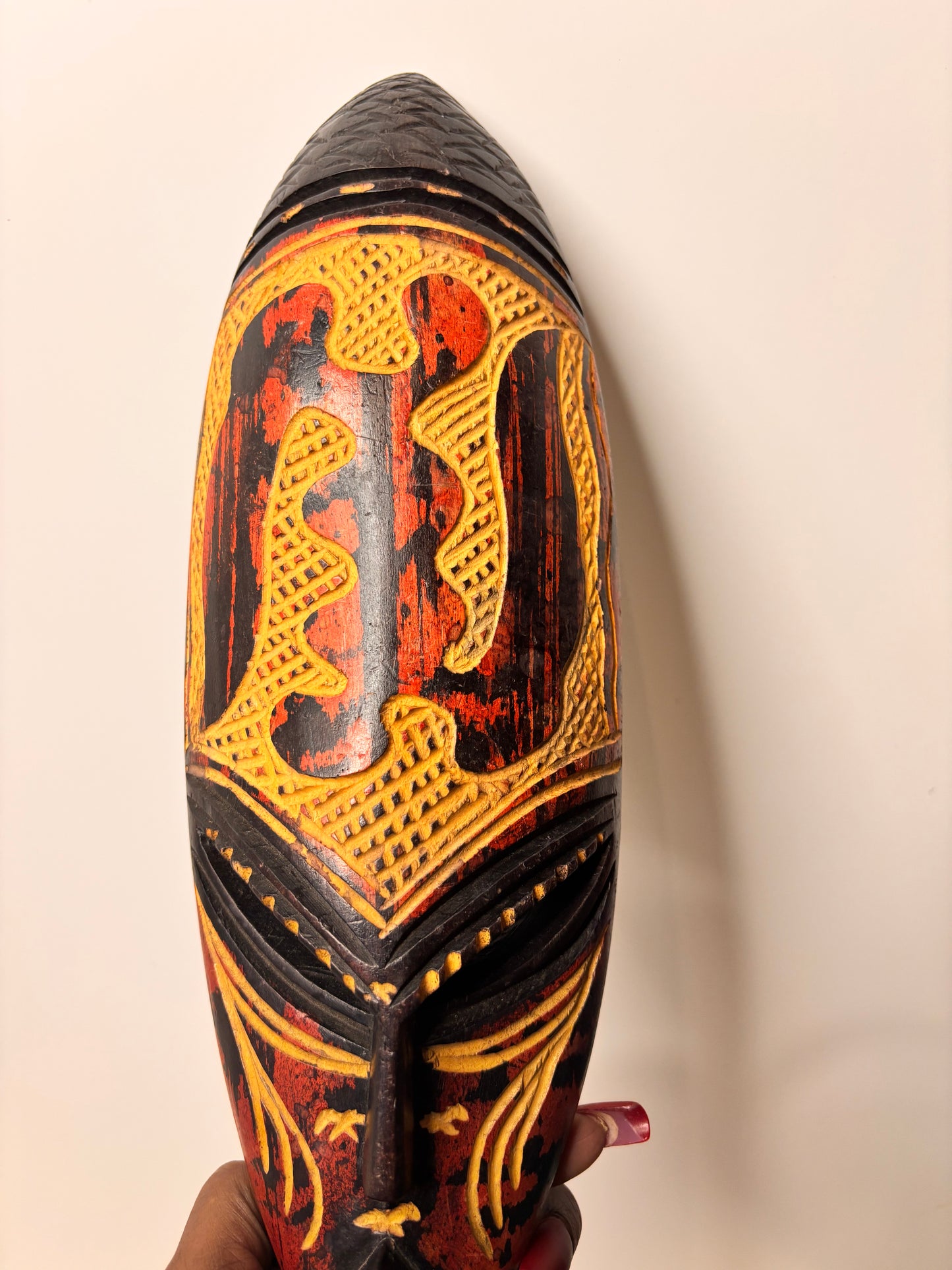 African Wooden Mask – Traditional Wall Art | DOLA Soft