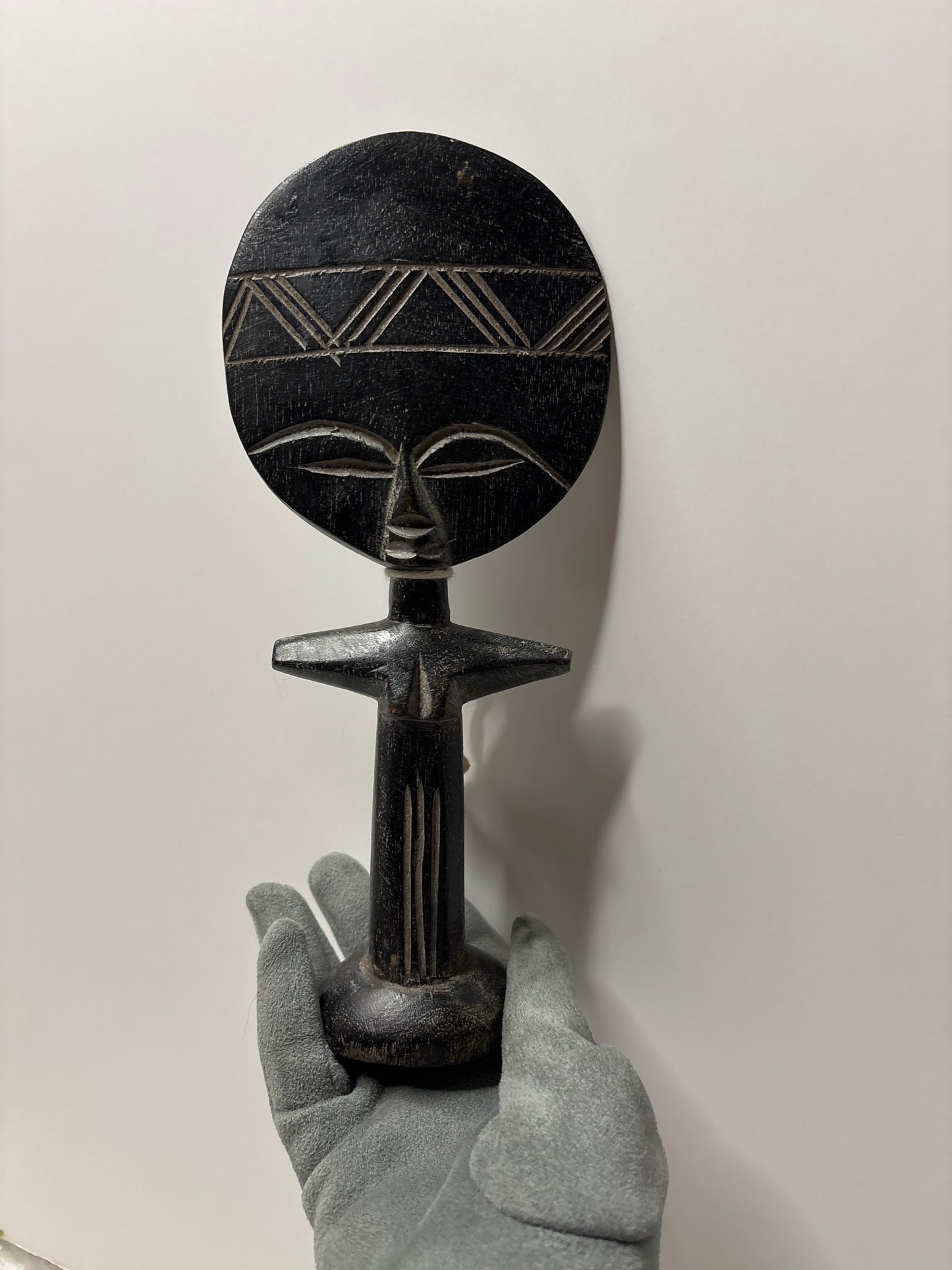 Handcrafted Ghanaian Akuaba Wooden Art Doll – African Tribal Decor