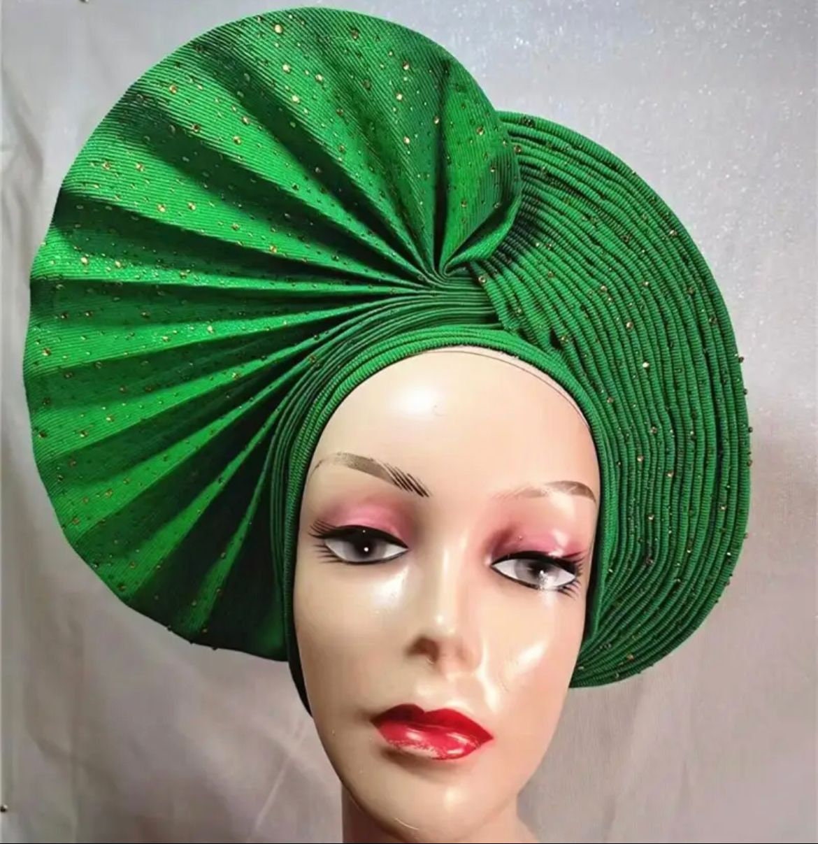 West-African Aso-Oke Pre-tied Autogele by DOLA