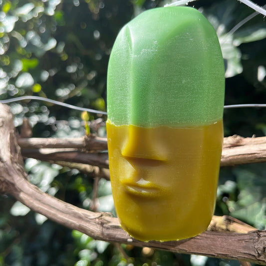 Candle  moaiish  Decorative Beeswax  by DOLA