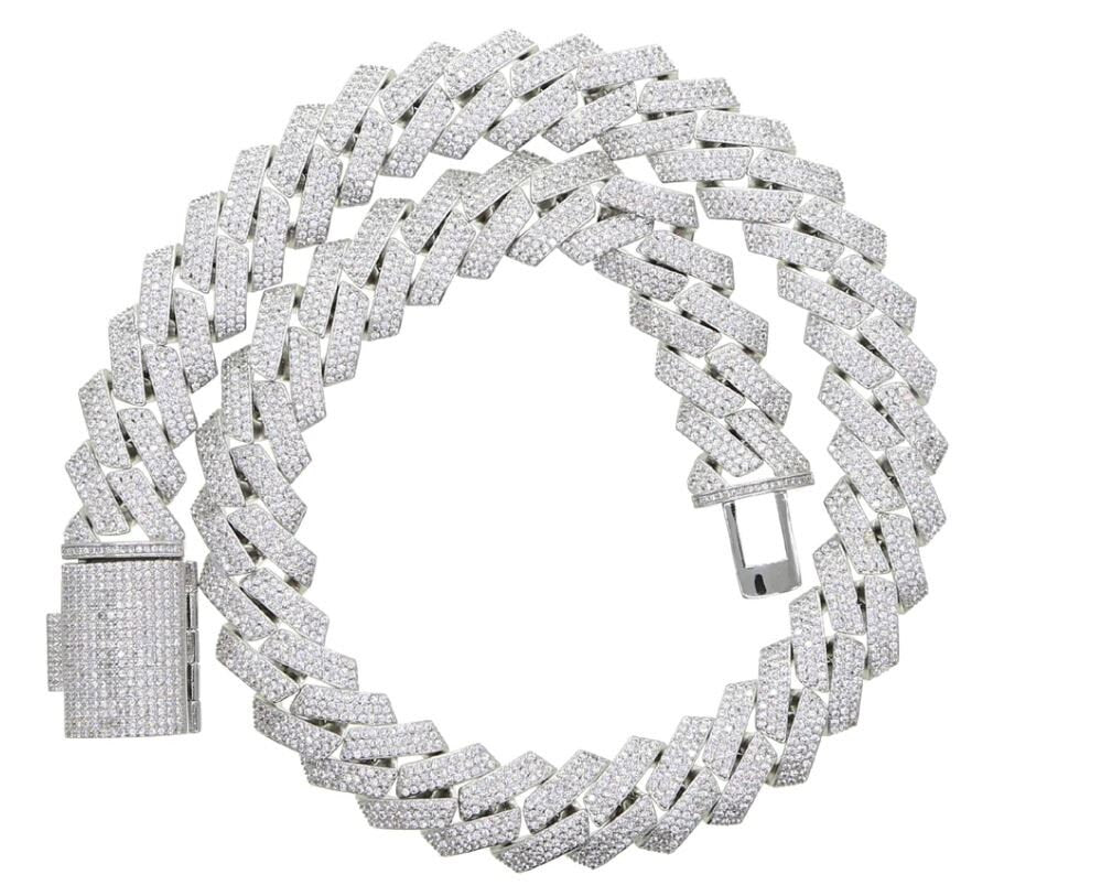 Unisex Cuban Link Chain – 18mm Thick Gold/Silver Hip-Hop Necklace | DOLA Soft