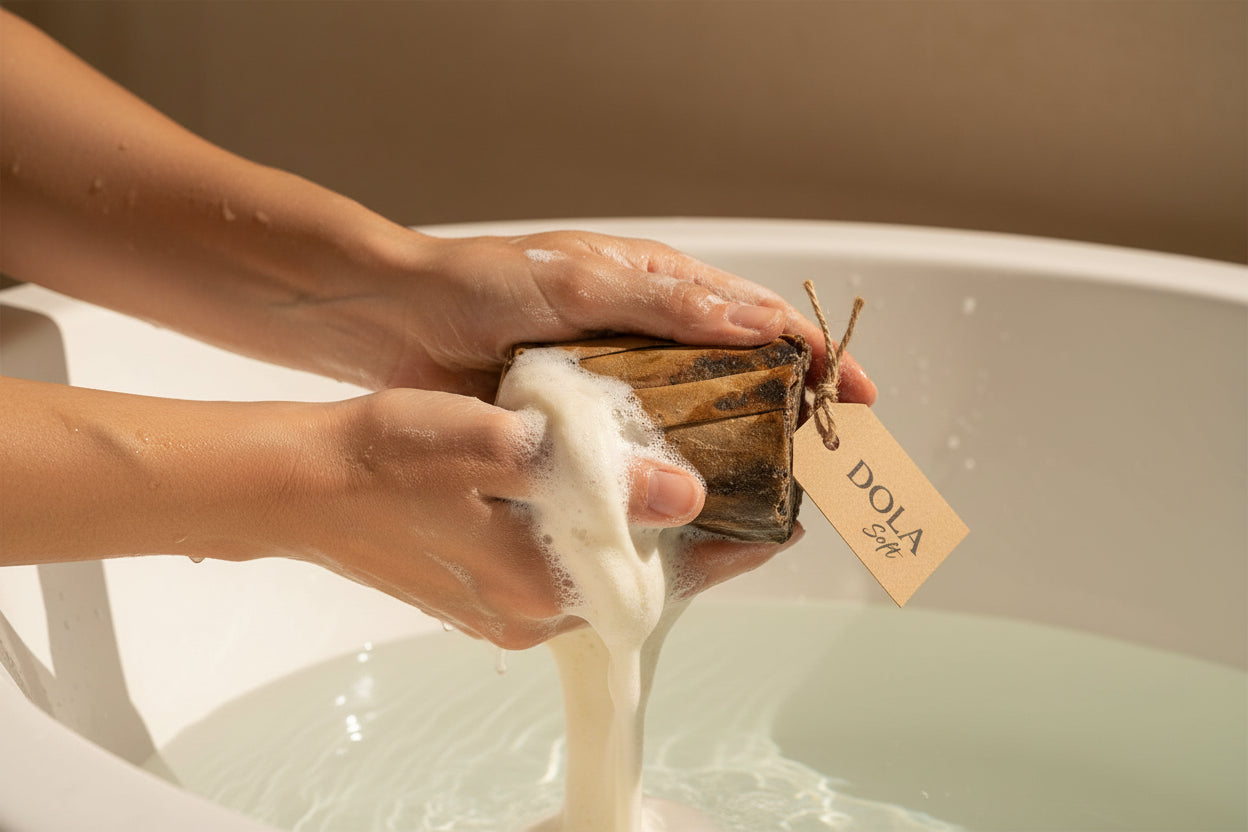 West African Soap — Traditional & Purifying | DOLA Soft