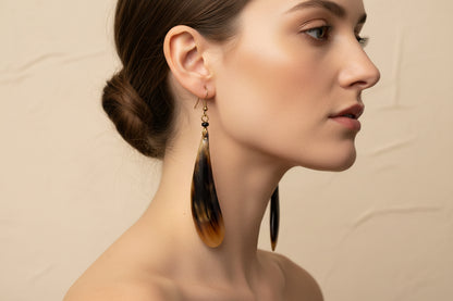 Sea Shell Drop Earrings – Handcrafted Natural Jewelry | DOLA Soft