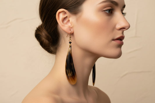 Sea Shell Drop Earrings – Handcrafted Natural Jewelry | DOLA Soft