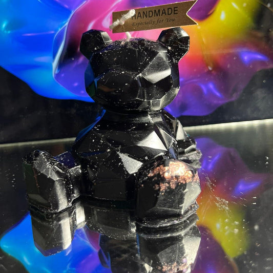 Big bear Candle  Handmadeby DOLA