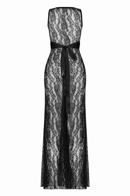 Beautiful Nightmare Lace Dress – Black Elegance with a Sensual Edge