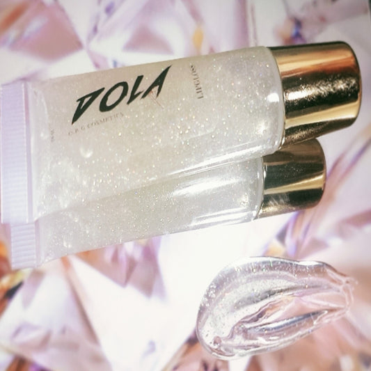 Clear Smooth Transparent Lipgloss - DOLA Diamond Kiki Sparkle by DOLA
