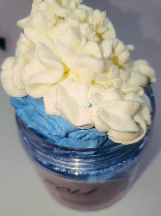 Mild Foaming Blue Colored Scrub Soap (200 ml) by DOLA