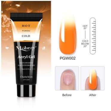 Temperature Changing Builder Poly Nail Extension Gel by DOLA