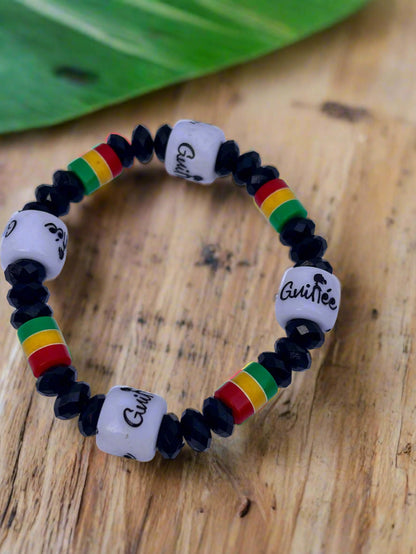 Recycled African Bracelet | Rasta Beads Jewelry | DOLA Soft