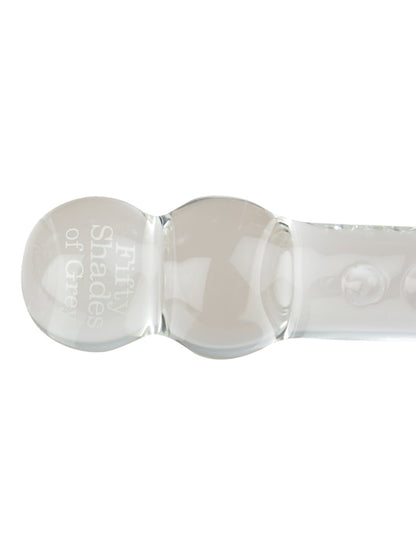Fifty Shades – Drive Me Crazy Glass Massage Wand | Luxury G-Spot Toy