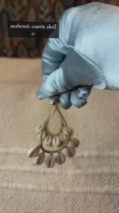 Cowrie Shell Earrings II  | DOLA Soft