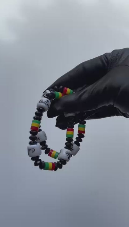 Recycled African Bracelet | Rasta Beads Jewelry | DOLA Soft